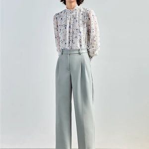 Aritzia Wilfred Effortless Pants - pale blue